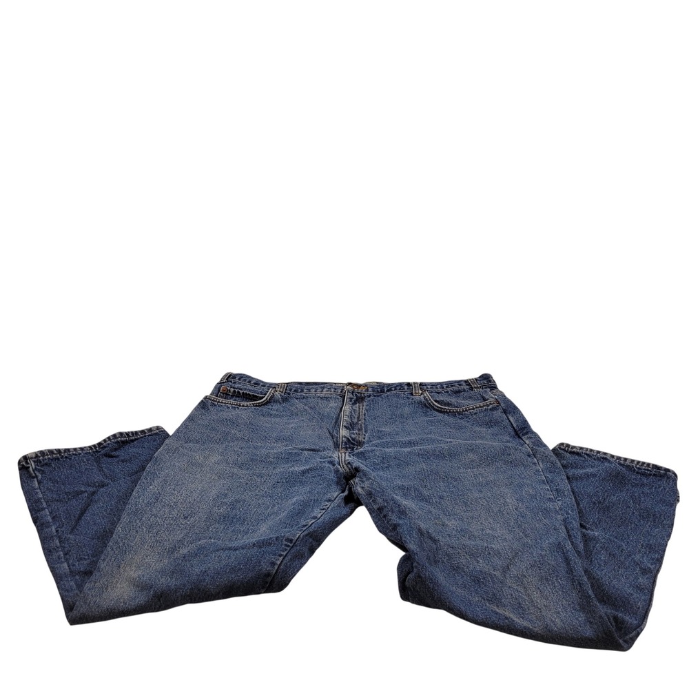 Vintage Dickies Jeans Mens 42x30 Blue Excellent Relaxed Fit Flannel Lined Denim